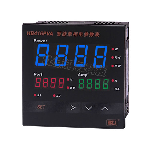 HB416PVA intelligent single-phase electric parameter table